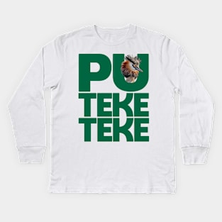 Puteketeke Kids Long Sleeve T-Shirt